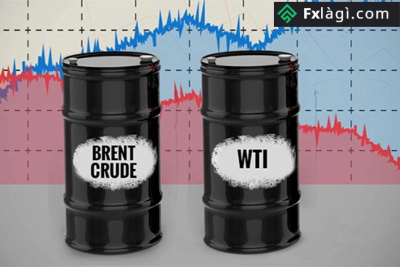 Giá dầu Brent và WTI